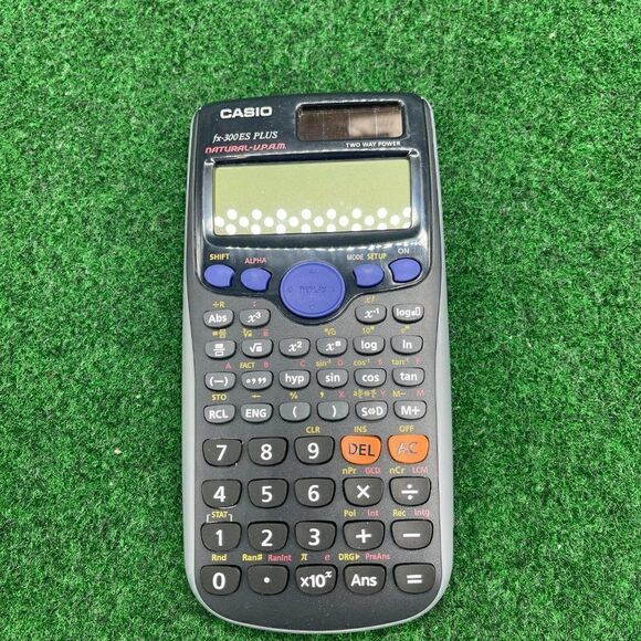 Casio FX-300ES Plus Natural Display Two Way Power Portable Scientific Calculator - Picture 1 of 2